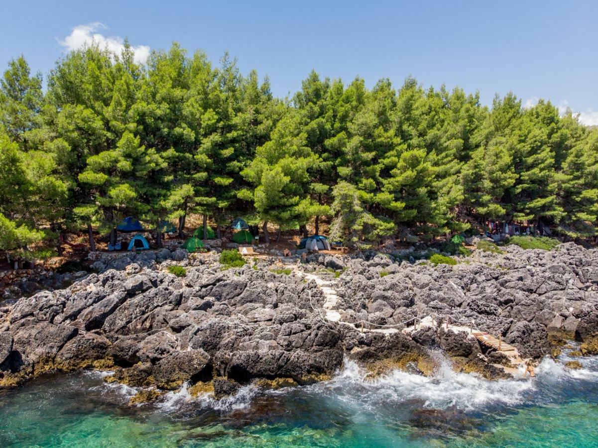 Hotel The Sea Cave Camping Himara Zewnętrze zdjęcie